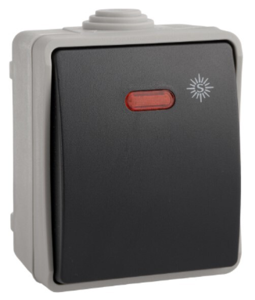 3320IL PULSADOR ESTANCO LUMINOSO IP54 SOLERA