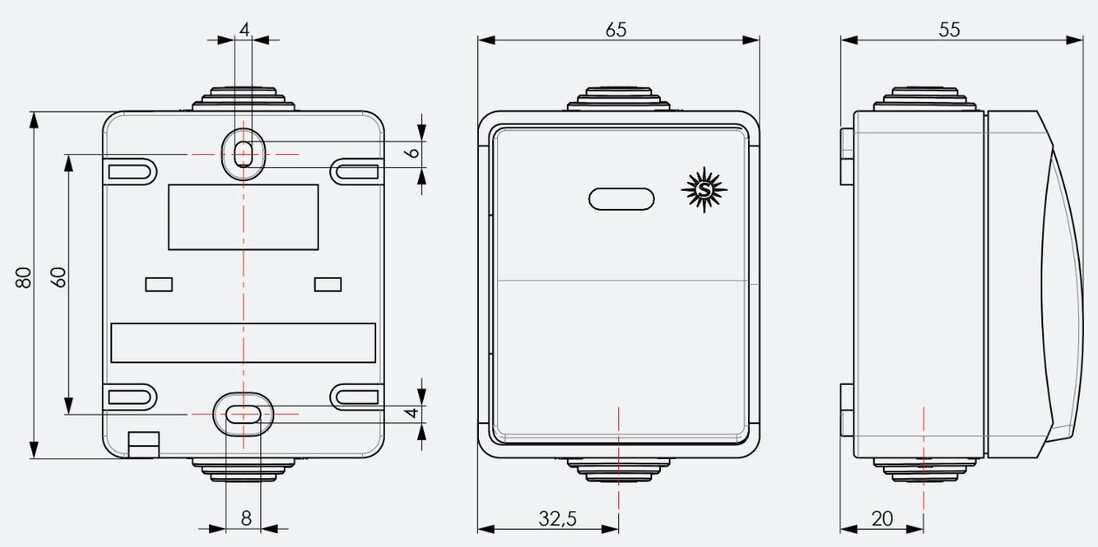 3320IL PULSADOR ESTANCO LUMINOSO IP54 SOLERA