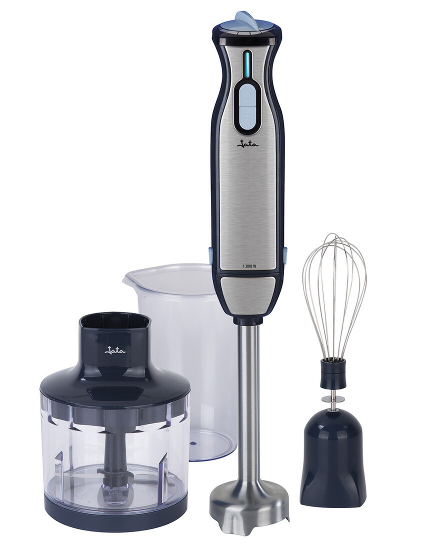 JEBT5026 BATIDORA DE MANO CON ACCESORIOS 1000W JATA