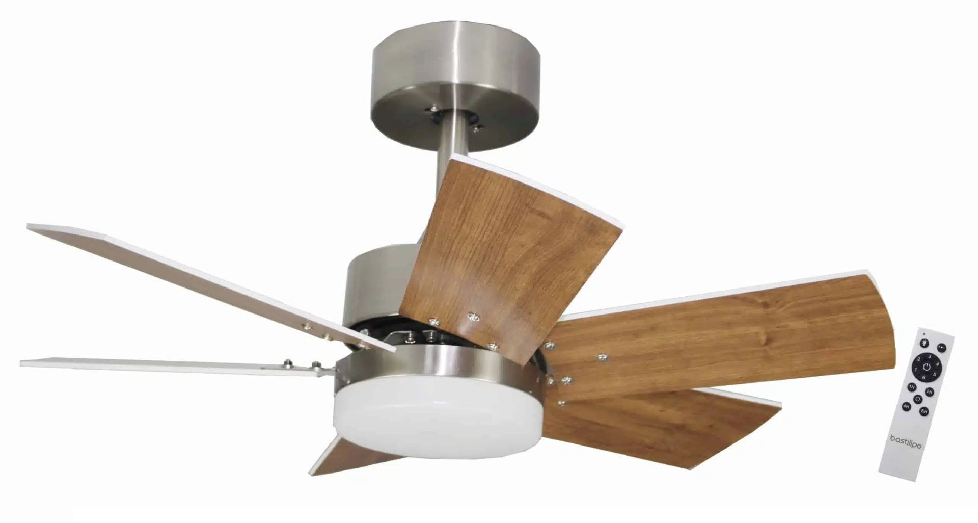 BASTILIPO ventilador con luz ARENAL 75 cm con mando a distancia